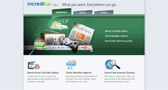 Desktop Screenshot of incredibar.com